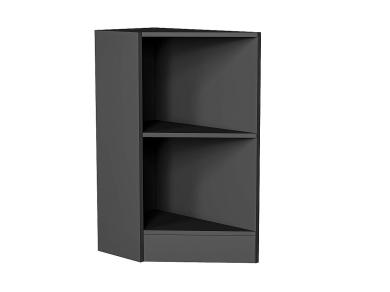Каркас нижнего торцевого шкафа НТ 300 Graphite