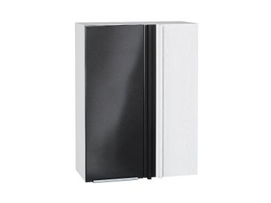 Шкаф верхний прямой угловой Фьюжн 700Н Anthracite / Белый