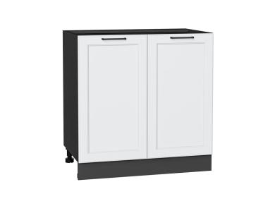 Шкаф нижний Барселона 800 Белый / Graphite