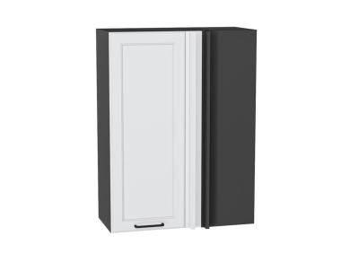 Шкаф верхний прямой угловой Барселона 700Н Белый / Graphite