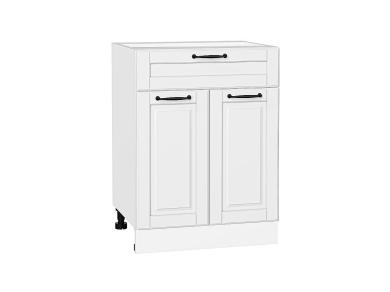 Шкаф нижний с 1 ящиком Дублин 601М Special White / Белый