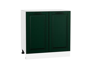 Шкаф нижний Дублин 800 Special Green / Белый