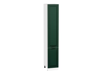 Шкаф пенал Дублин 400Н (для верхних шкафов 920) Special Green / Белый