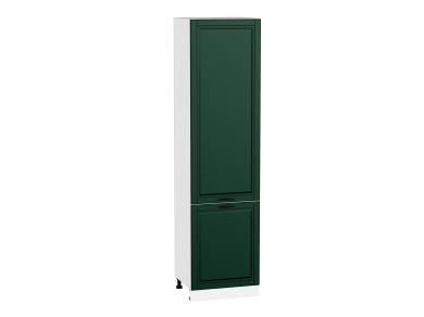 Шкаф пенал Дублин 600Н (для верхних шкафов 920) Special Green / Белый