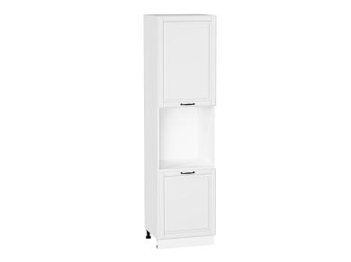 Шкаф пенал под бытовую технику Дублин 600Н (для верхних шкафов 920) Special White / Белый