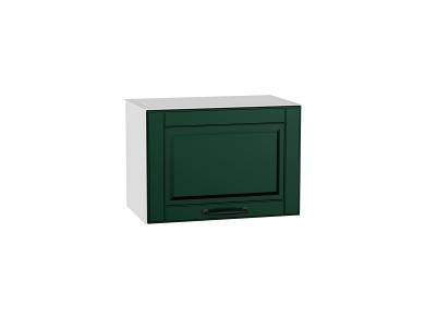 Шкаф верхний горизонтальный Дублин 500 Special Green / Белый
