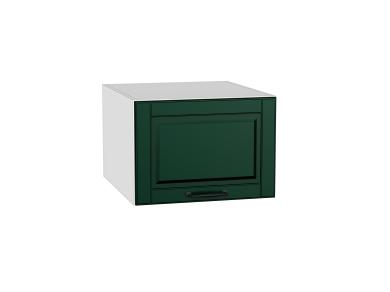 Шкаф верхний горизонтальный с увеличенной глубиной Дублин 510 Special Green / Белый