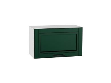 Шкаф верхний горизонтальный Дублин 600 Special Green / Белый