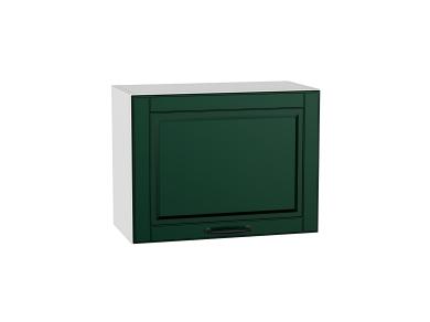 Шкаф верхний горизонтальный Дублин 600Н Special Green / Белый