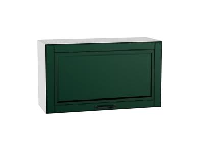 Шкаф верхний горизонтальный Дублин 800Н Special Green / Белый