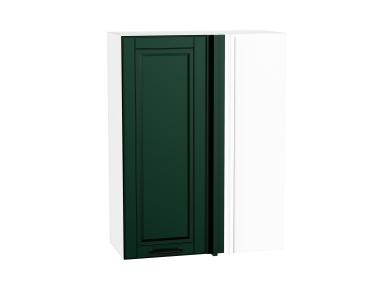 Шкаф верхний прямой угловой Дублин 700Н Special Green / Белый
