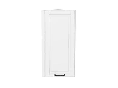 Шкаф верхний торцевой Дублин 300Н Special White / Белый