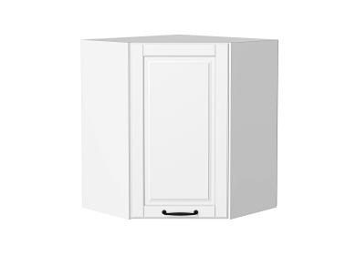 Шкаф верхний угловой Дублин 590 Special White / Белый