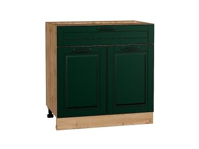 Шкаф нижний с 1 ящиком Дублин 800 Special Green / Дуб вотан