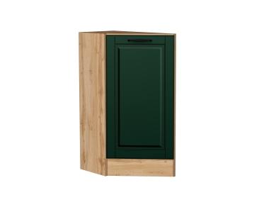Шкаф нижний торцевой Дублин 300 (прав.) Special Green / Дуб вотан