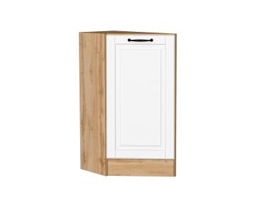 Шкаф нижний торцевой Дублин 300 (прав.) Special White / Дуб вотан