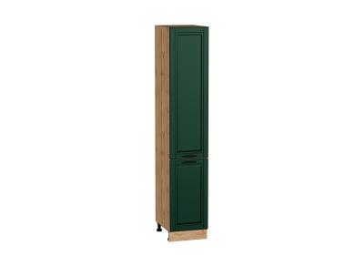 Шкаф пенал Дублин 400 (для верхних шкафов 720) Special Green / Дуб вотан