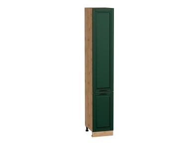 Шкаф пенал Дублин 400Н (для верхних шкафов 920) Special Green / Дуб вотан