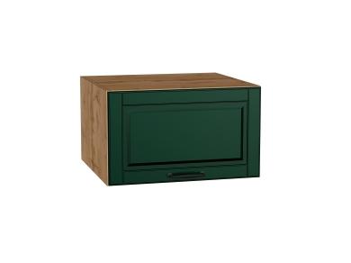 Шкаф верхний горизонтальный с увеличенной глубиной Дублин 610 Special Green / Дуб вотан