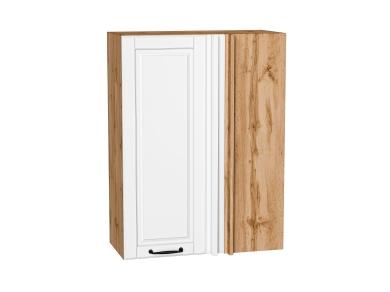 Шкаф верхний прямой угловой Дублин 700Н Special White / Дуб вотан
