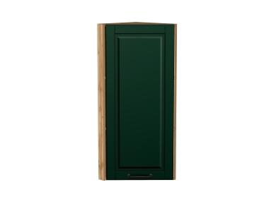 Шкаф верхний торцевой Дублин 300Н Special Green / Дуб вотан