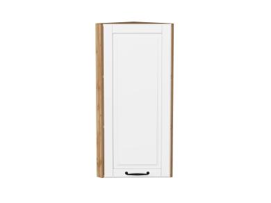 Шкаф верхний торцевой Дублин 300Н Special White / Дуб вотан