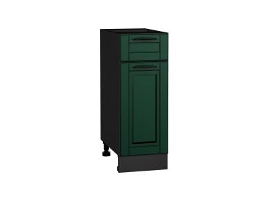 Шкаф нижний с 1 ящиком Дублин 300 Special Green / Graphite