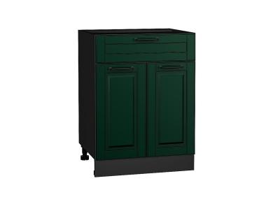 Шкаф нижний с 1 ящиком Дублин 601М Special Green / Graphite