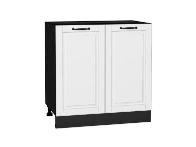 Шкаф нижний Дублин 800 Special White / Graphite