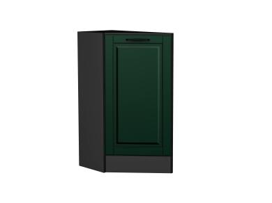 Шкаф нижний торцевой Дублин 300 (прав.) Special Green / Graphite
