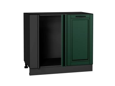 Шкаф нижний угловой Дублин 990М Special Green / Graphite