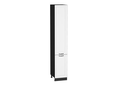 Шкаф пенал Дублин 400Н (для верхних шкафов 920) Special White / Graphite