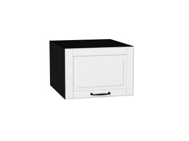 Шкаф верхний горизонтальный с увеличенной глубиной Дублин 510 Special White / Graphite