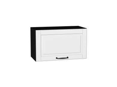 Шкаф верхний горизонтальный Дублин 600 Special White / Graphite