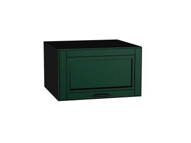 Шкаф верхний горизонтальный с увеличенной глубиной Дублин 610 Special Green / Graphite