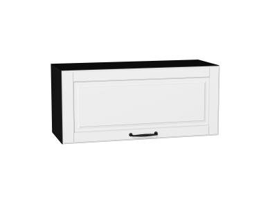 Шкаф верхний горизонтальный Дублин 800 Special White / Graphite