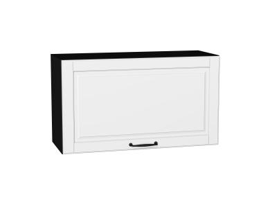 Шкаф верхний горизонтальный Дублин 800Н Special White / Graphite