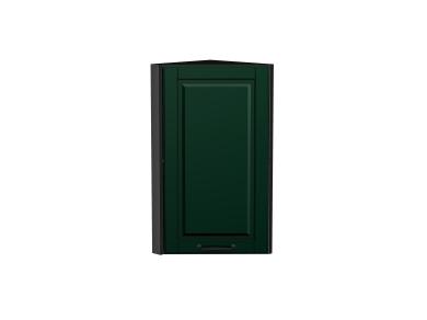 Шкаф верхний торцевой Дублин 300 Special Green / Graphite