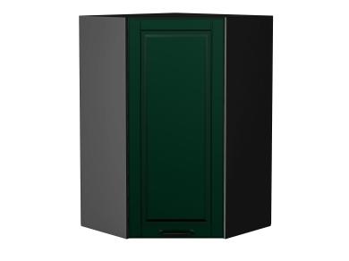 Шкаф верхний угловой Дублин 590Н Special Green / Graphite