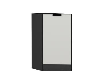 Шкаф нижний торцевой Евро 300 (прав.) Агат / Graphite