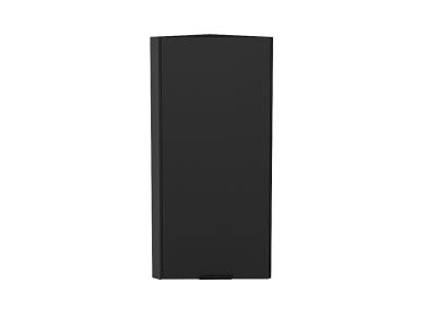 Шкаф верхний торцевой Евро 300Н Антрацит / Graphite