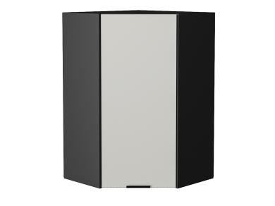 Шкаф верхний угловой Евро 590Н Агат / Graphite