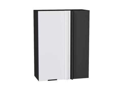 Шкаф верхний прямой угловой Евро 700Н Белый / Graphite