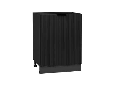 Шкаф нижний Евро Лайн 600М Антрацит / Graphite