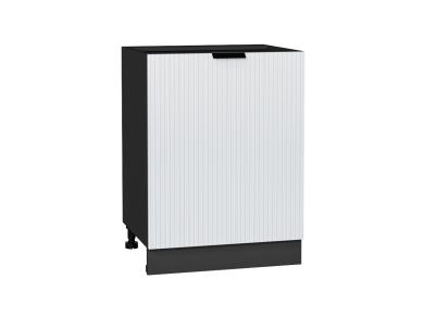 Шкаф нижний Евро Лайн 600М Белый / Graphite