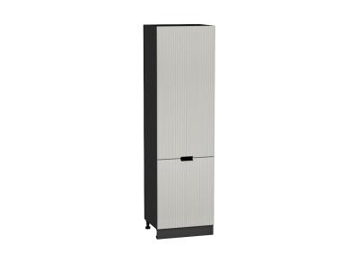 Шкаф пенал Евро Лайн 600 (для верхних шкафов 720) Агат / Graphite
