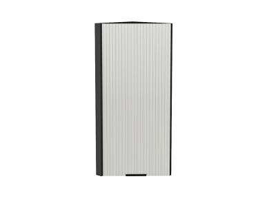 Шкаф верхний торцевой Евро Лайн 300Н Агат / Graphite