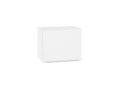 Шкаф верхний горизонтальный Фьюжн 450 Silky White / Белый