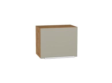 Шкаф верхний горизонтальный Фьюжн 450 Silky Grey / Дуб вотан