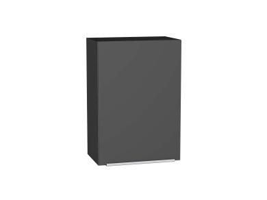 Шкаф верхний с 1-ой дверцей Фьюжн 500 Stormy Silk / Graphite